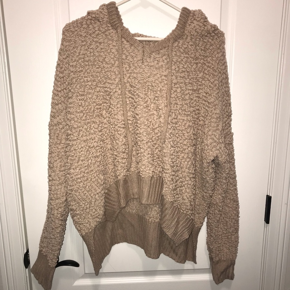 Grey Bandit fuzzy pullover